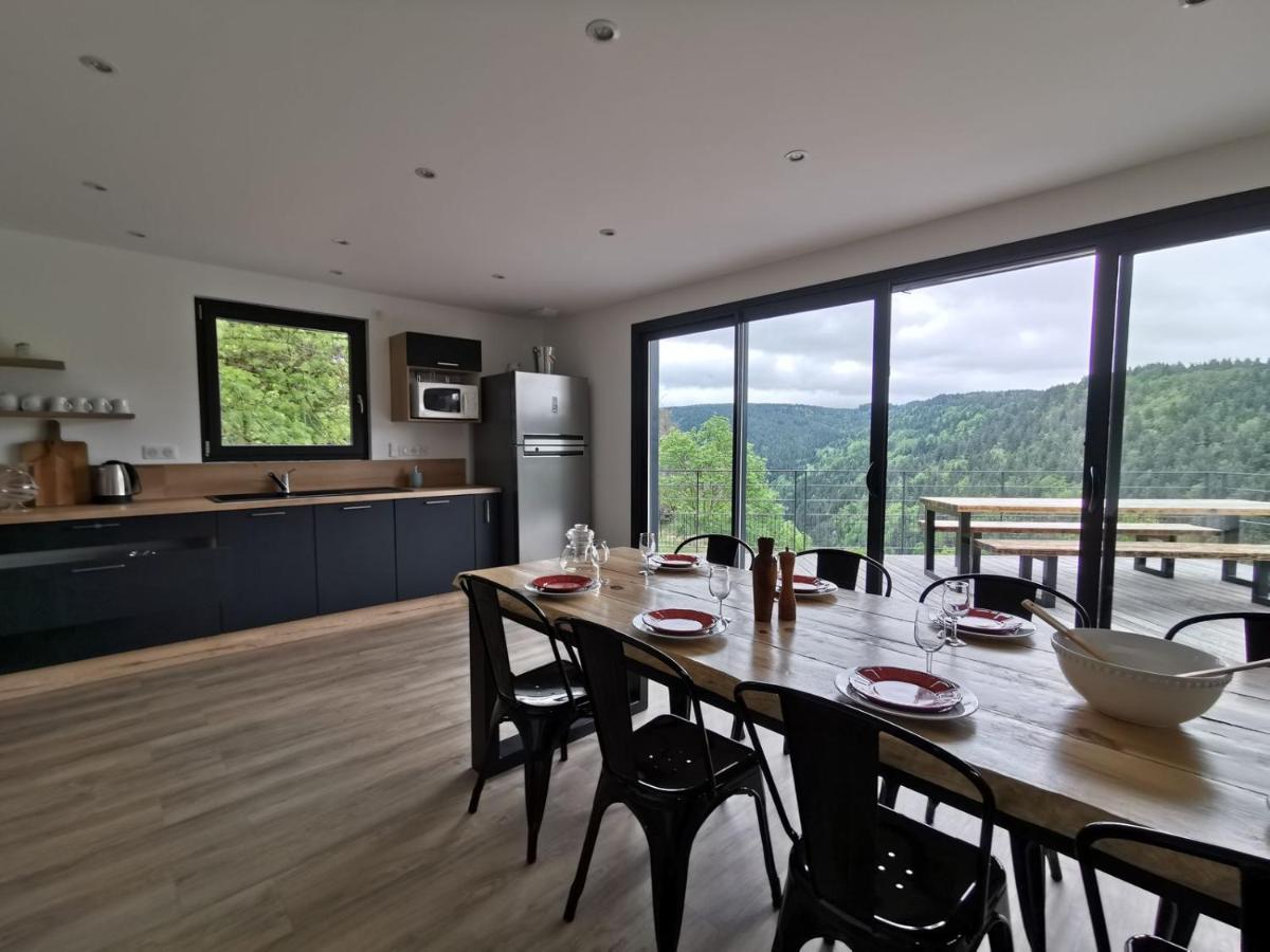 Maison D'Architecte En Pleine Nature Arlempdes Экстерьер фото